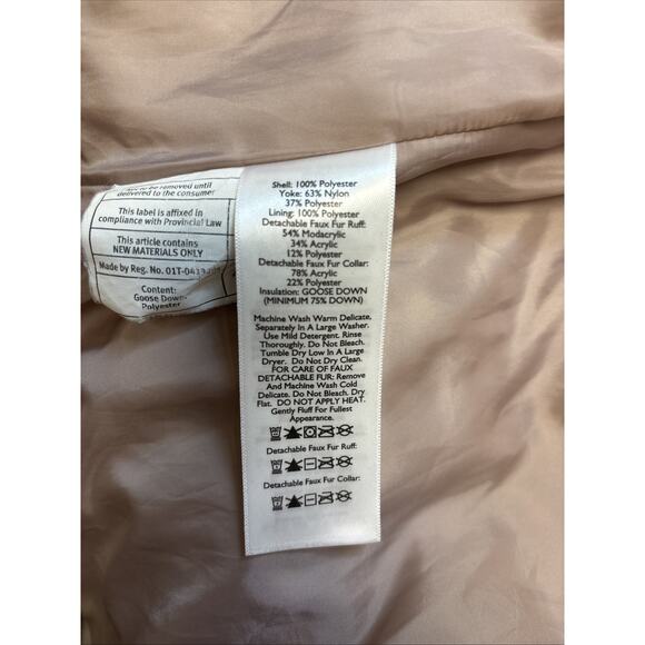 Retro Y2K Premium Heritage Revival Eddie Bauer Faux Fur Hood Down Puffer Jacket - Picture 9 of 16